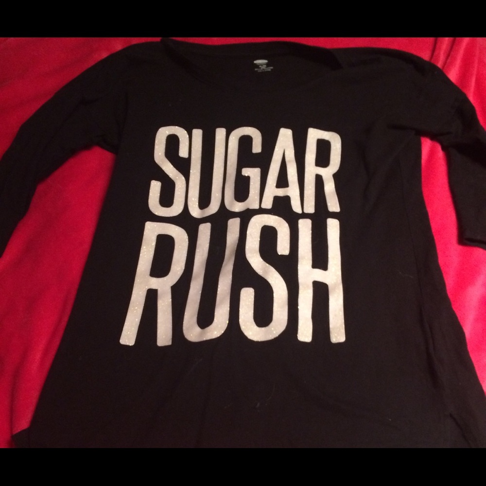 "Sugar rush" shirt.